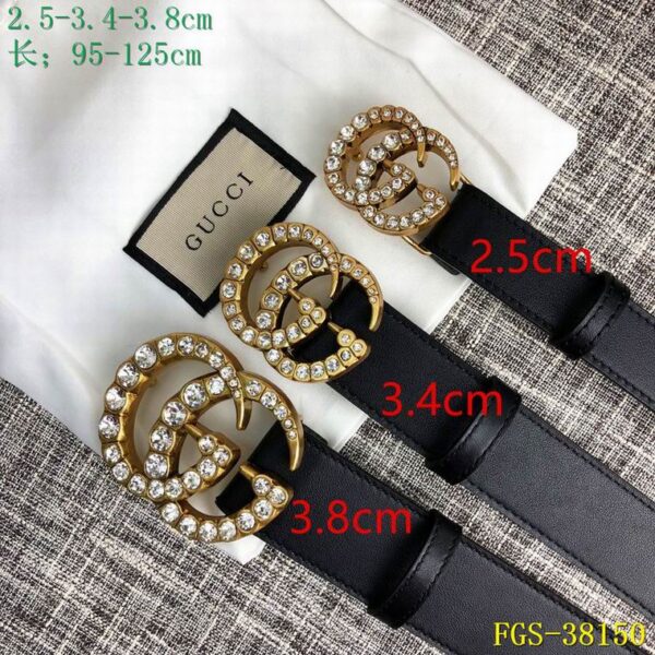 Gucci Belt 20-38mm 8L