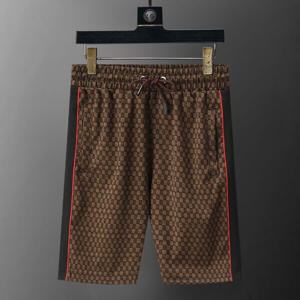 BALMAIN 24th spring and summer new jacquard fabric casual shorts