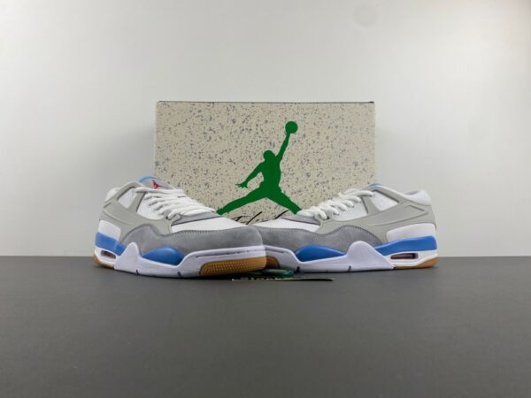 Nigel Sylvester x Air Jordan 4 RM White Gray Jade