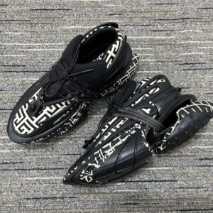 Balmain B-Bold monogram-print sneakers