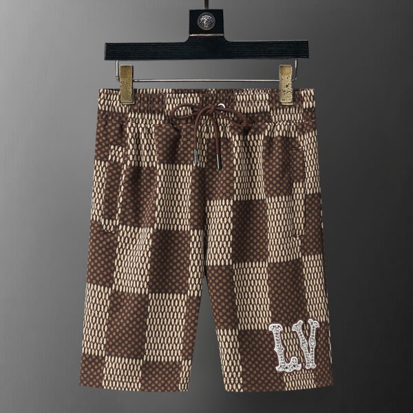LV 24 Spring and Summer New Jacquard Casual Shorts