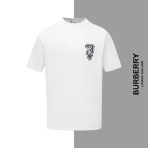 Burberry small warhorse print letter round neck short sleeves