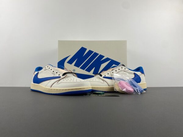 Jordan 1 Low OG Fujiwara Hiroshi 2.0 Lightning White Blue