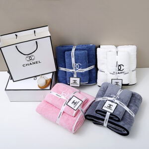 Chanel Bath Towel 70X140cm Towel 35X75cm