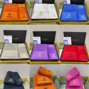 Chanel Bath Towel 70X140cm Towel 40X80cm Small Square Towel 30X30cm