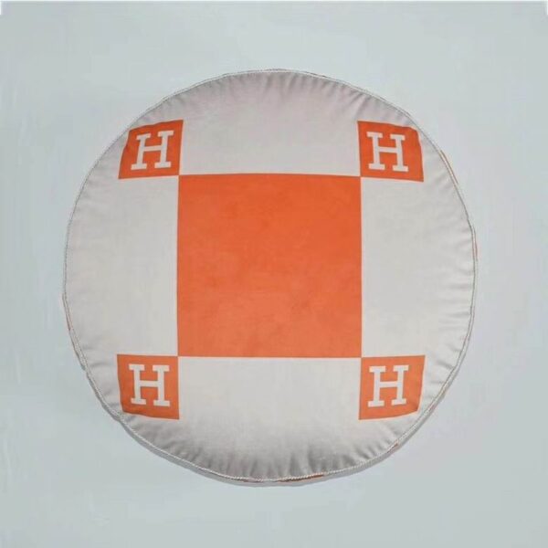 Silk Velvet Hermes 45x45cm Fabric Cushions