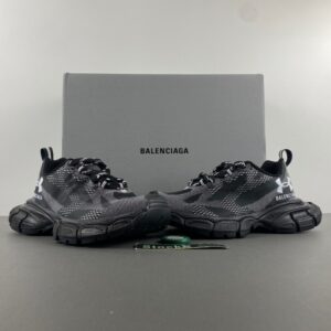 Balenciaga new IAGA -PHANTOM SNEAKER distressed black Chanel mesh