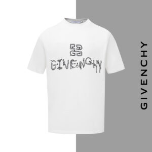 Givenchy embroidered logo lettering crew neck short sleeves