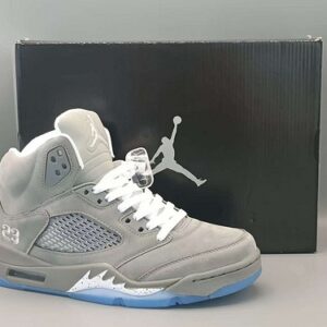 Air Jordan 5 Retro “Wolf Grey” – Premium Suede
