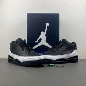 Fragment Design x Air Jordan 3 AJ3 Fujiwara Hiroshi “White Black Lightning”