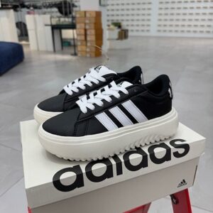 adidas Grand Court Thick-Soled Shoes – All-Match Casual Sneakers