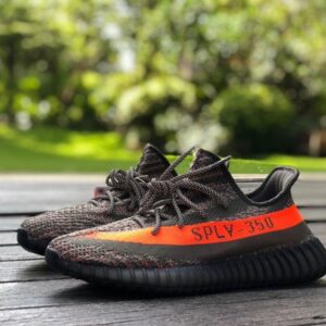 adidas Yeezy 350 V2 “Black Gray Orange Coconut” – HQ7045 – Premium Casual Sneakers