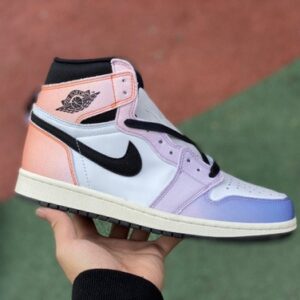 Air Jordan 1 High “White Purple Gradient” – Retro High-Top Men’s Basketball Shoes