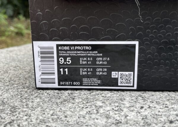 Kobe 6 Total Orange - Image 5
