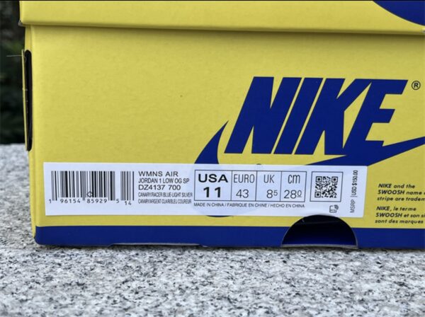 Travis Scott Low Canary Yellow (W) - Image 2