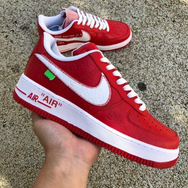 Louis Vuitton x Off-White x Nike Air Force 1 “LV OW Collab” - Image 3