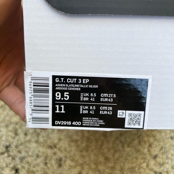 Nike Air Zoom GT Cut 3 “Gray Purple Destroyer - Image 2