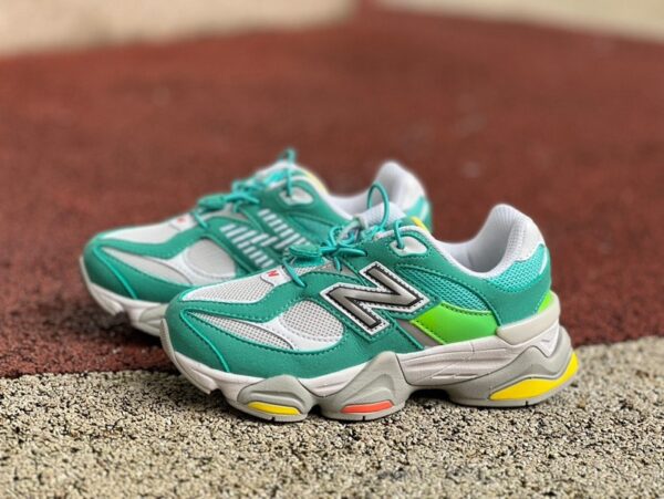 New Balance 9060 “White Aqua Green” – Kids - Image 10