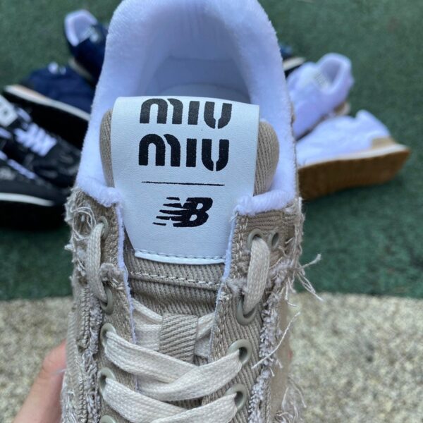 New Balance x Miu Miu NB574 Beige (Women) - Image 6