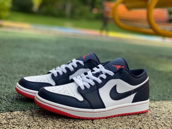 Nike Air Jordan 1 Low “Midnight Blue” – Retro Low-Top Basketball Shoes – 553558-481 - Image 11
