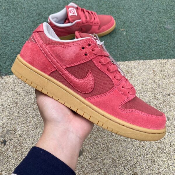 Nike SB Dunk Low “Red Gum” – Pure Original - Image 11