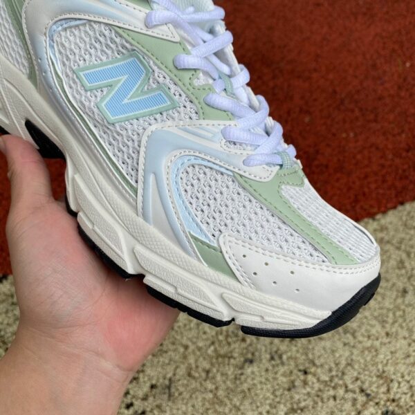 New Balance MR530 White/Green/Blue (Premium) - Image 4