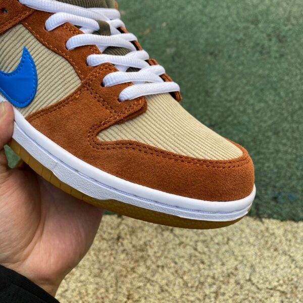 Nike SB Dunk Low Pro “Corduroy Khaki Brown” – Pure Original – BQ6817-201 – Corduroy Sneakers - Image 13