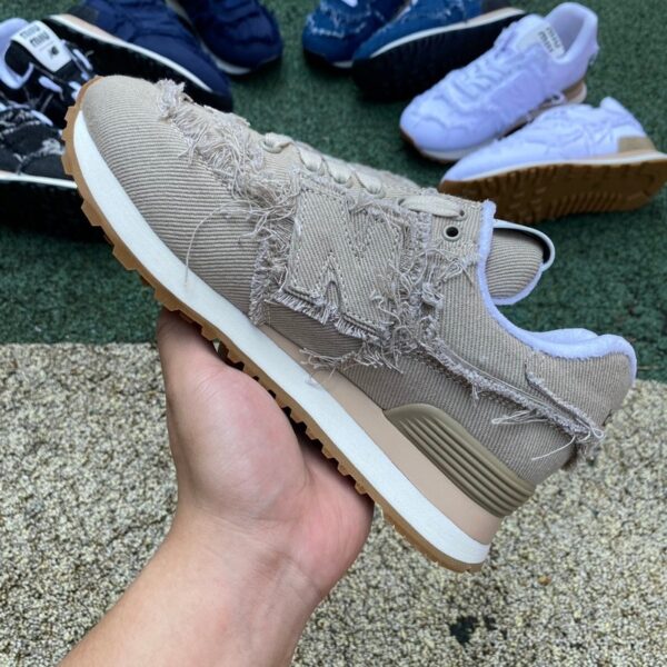New Balance x Miu Miu NB574 Beige (Women) - Image 8
