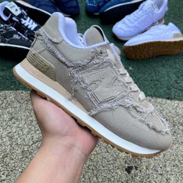 New Balance x Miu Miu NB574 Beige (Women) - Image 10