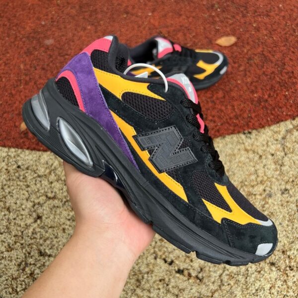 New Balance M2010 Black/Yellow/Purple/Red - Image 10