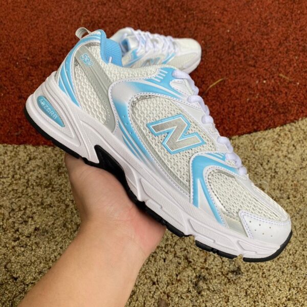 New Balance MR530 White/Silver/Blue - Image 10