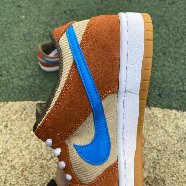 Nike SB Dunk Low Pro “Corduroy Khaki Brown” – Pure Original – BQ6817-201 – Corduroy Sneakers - Image 16