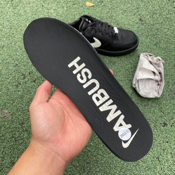 Nike Air Force 1 AMBUSH Black Special Edition Shoes - Image 18