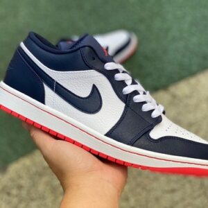 Air Jordan 1 Low “Midnight Blue” Retro Basketball Shoes