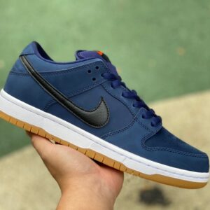 Nike SB Dunk Low Pro ISO “Navy Gum” Skateboarding Shoes