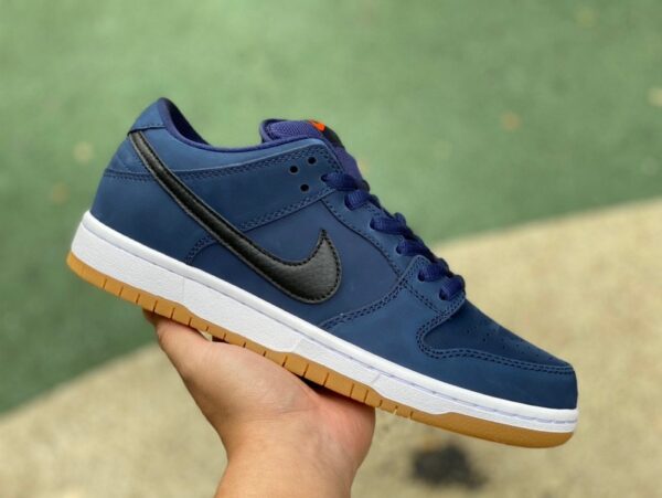 Nike SB Dunk Low Pro ISO “Navy Blue Raw Gum” – CW7463-401 – Pure Original Sneakers