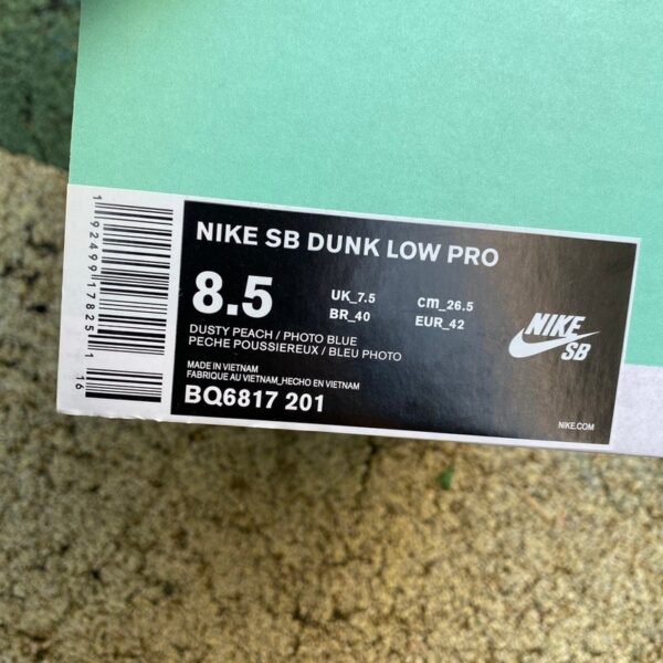 Nike SB Dunk Low Pro “Corduroy Khaki Brown” – Pure Original – BQ6817-201 – Corduroy Sneakers - Image 3