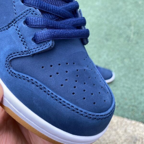 Nike SB Dunk Low Pro ISO “Navy Blue Raw Gum” – CW7463-401 – Pure Original Sneakers - Image 3