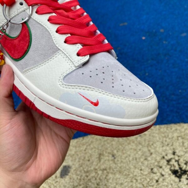 Nike Dunk Low “White Red Grey – Dragon Year” - Image 3