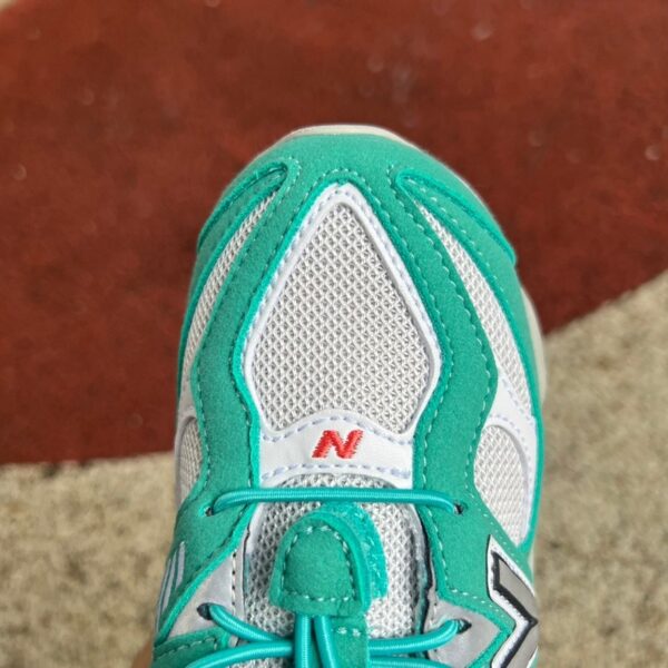 New Balance 9060 “White Aqua Green” – Kids - Image 4