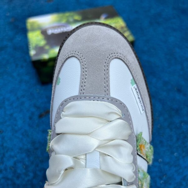 Adidas Samba OG “White Green” – Custom Edition - Image 4