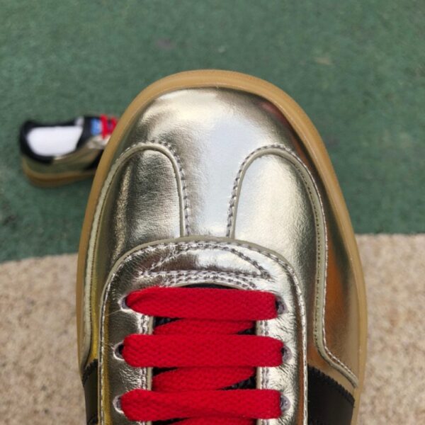 Adidas x Gucci Gazelle “Gold Red Black” - Image 4