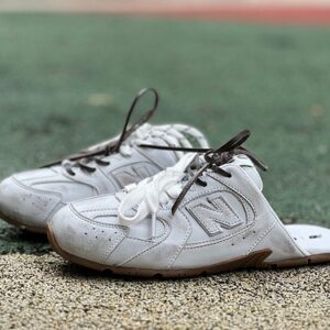 New Balance x Miu Miu Clog Slippers White/Grey