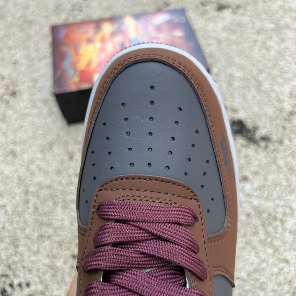 Nike Air Force 1 BY YOU “Black Goku Brown” - Image 5