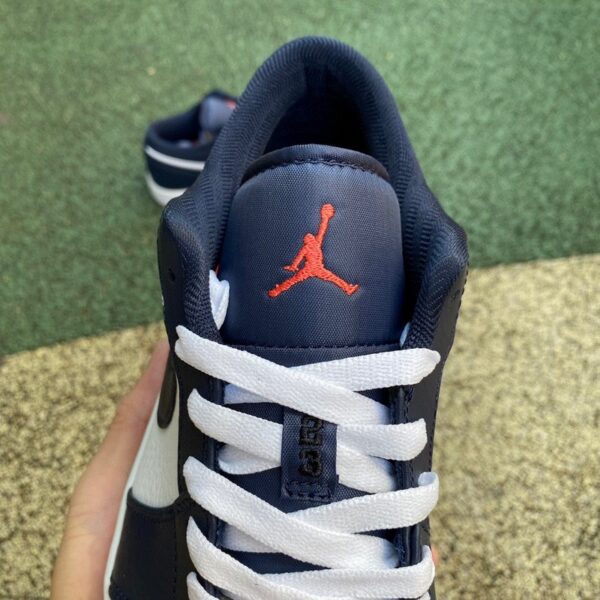Air Jordan 1 Low “Midnight Blue” Retro Basketball Shoes - Image 5