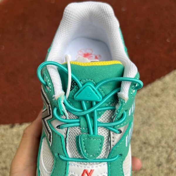 New Balance 9060 “White Aqua Green” – Kids - Image 5