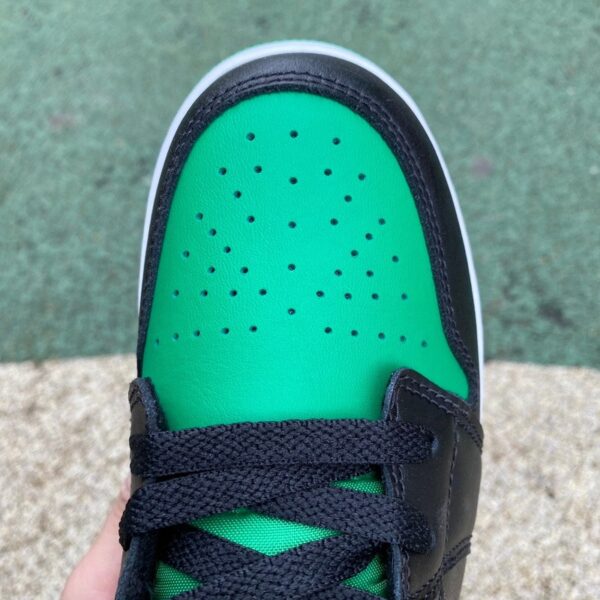 Air Jordan 1 Low “Black Green Toe” – DT Pure Original Basketball Shoes - Image 5