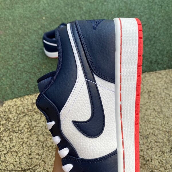 Nike Air Jordan 1 Low “Midnight Blue” – Retro Low-Top Basketball Shoes – 553558-481 - Image 6