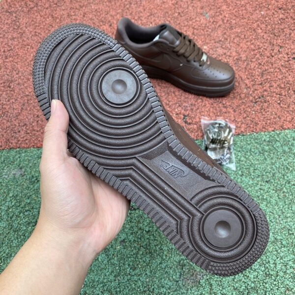 Supreme x Nike Air Force 1 Low “Brown” – AF1 – Pure Original Sneakers – CU9225-200 - Image 6