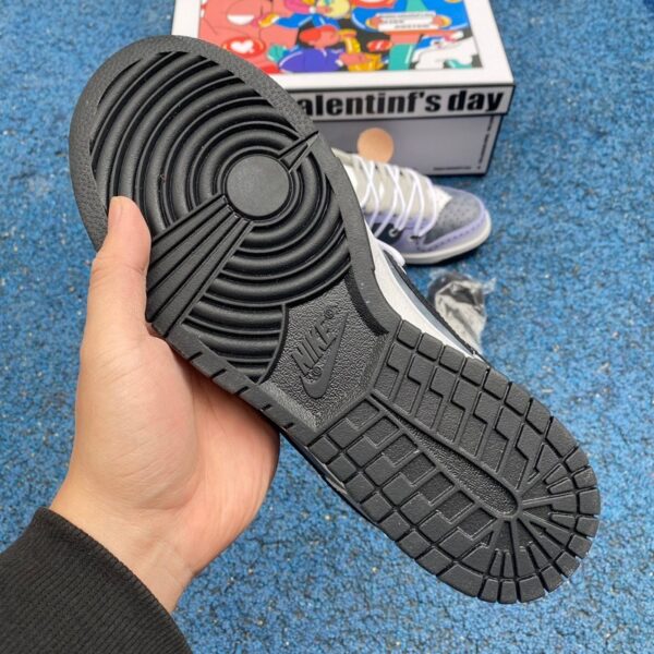Nike Dunk Low “Black Purple Strap” - Image 6